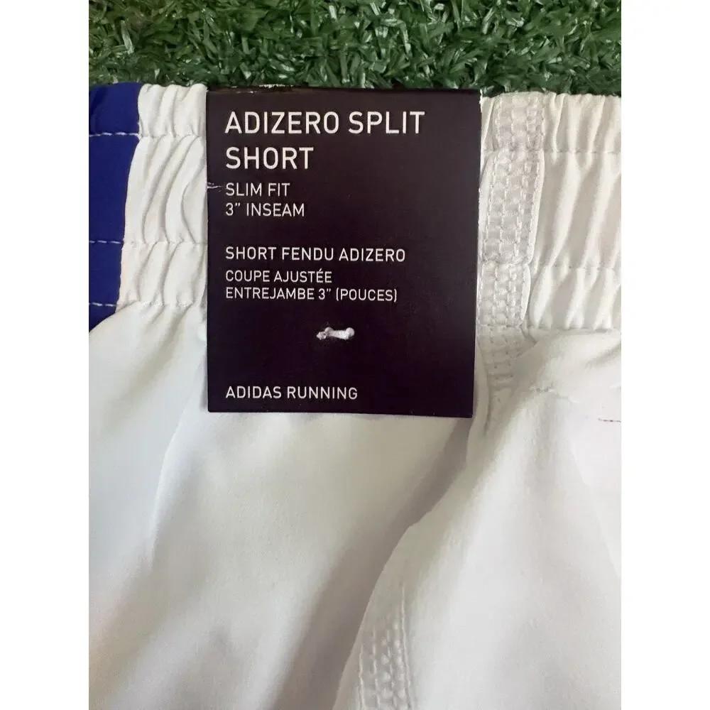 Adidas Adizero Retro 3” Split Running Shorts Men’s XS NWT (JD7311)